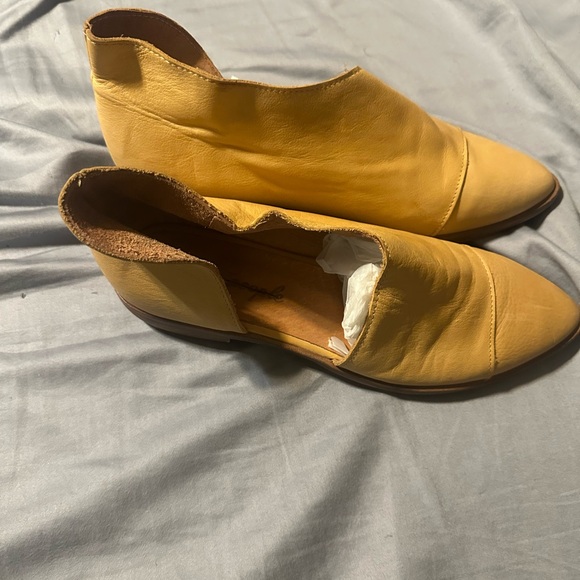 Free People Royale tan leather slip on size 38 - Picture 2 of 6